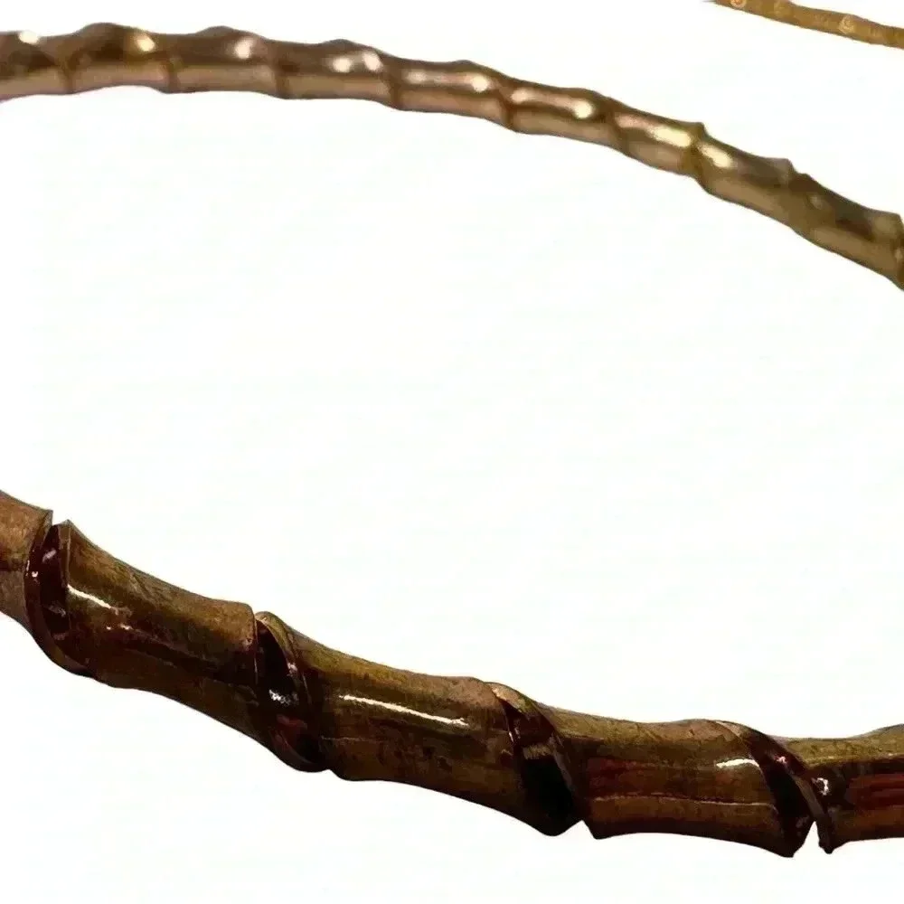 Multiple gold bangle bracelets random assortment of gold colored bracelets